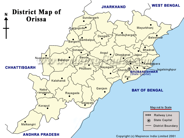 Geographical Location of Maa Viraja Temple, Way to Maa Viraja Temple